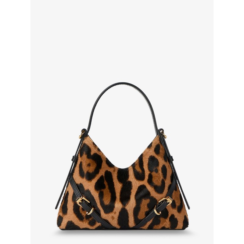 Voyou Nano bag pony skin crossbody bag with animal print