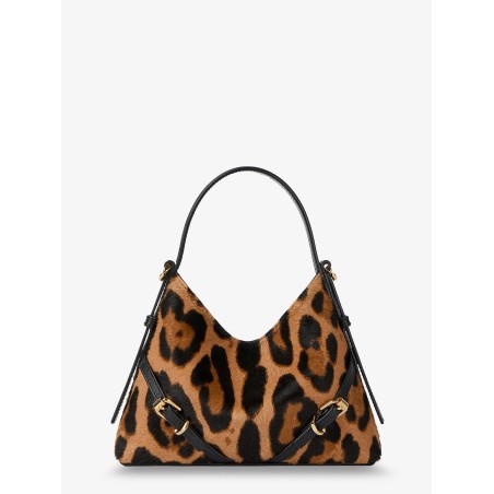 Voyou Nano bag pony skin crossbody bag with animal print
