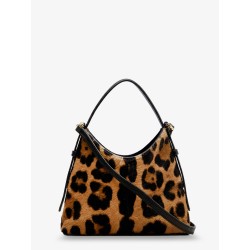 Voyou Nano bag pony skin crossbody bag with animal print