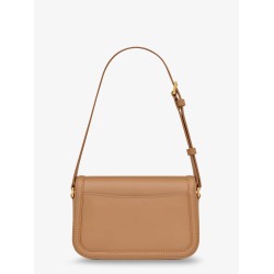 Solferino leather shoulder bag
