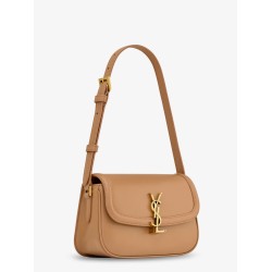 Solferino leather shoulder bag