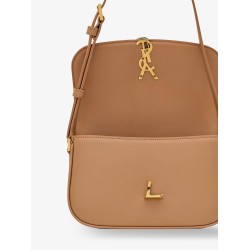 Solferino leather shoulder bag