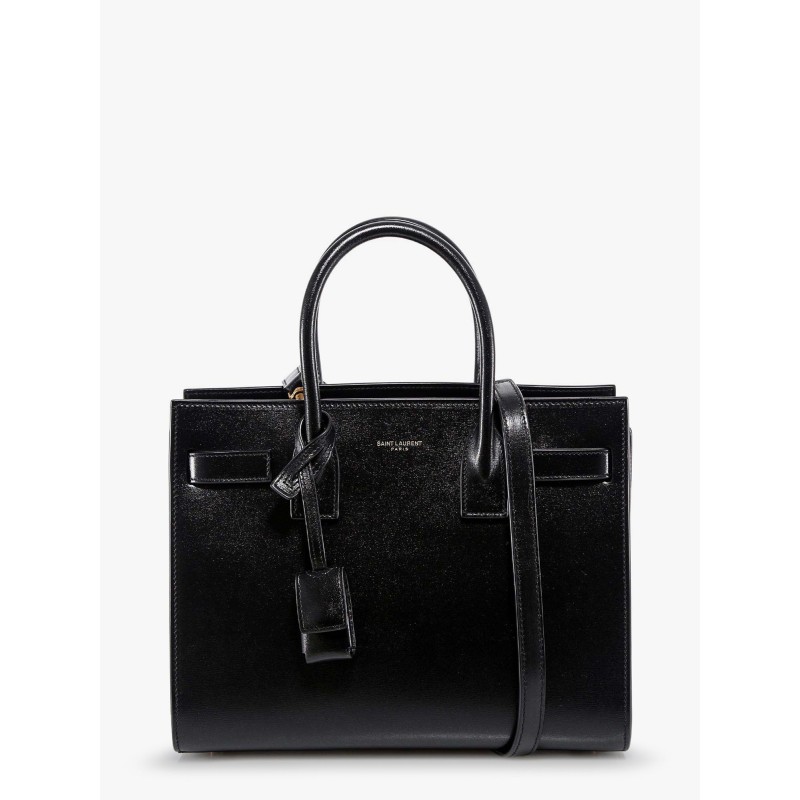 Baby Sac de Jour leather handbag with padlock