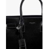 Baby Sac de Jour leather handbag with padlock