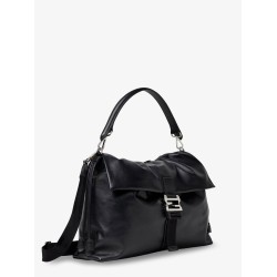 Fendi Flux Maxi Messenger leather crossbody bag