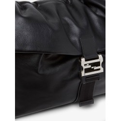 Fendi Flux Maxi Messenger leather crossbody bag