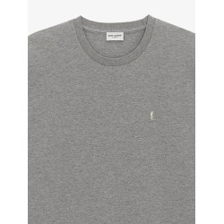 Recycled material t-shirt with Cassandre embroidery