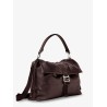 Fendi Flux Maxi Messenger leather shoulder bag