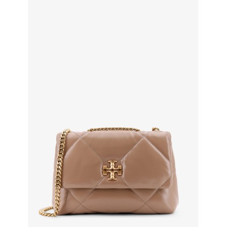 Kira matelassé leather shoulder bag with metal logo