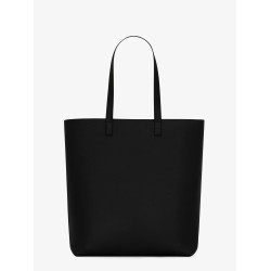 North/South leather tote bag