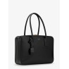 Sac de Jour in Box leather handbag with metal padlock detail