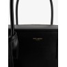 Sac de Jour in Box leather handbag with metal padlock detail