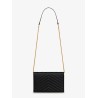 Envelope matelassé lather shoulder bag