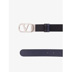 Vlogo leather reversible belt