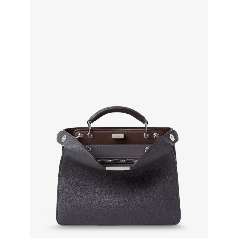 Peekaboo ISeeU Small leather crossbody bag