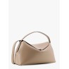 T-Lock leather shoulder bag