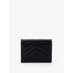 Quilted leather card holder