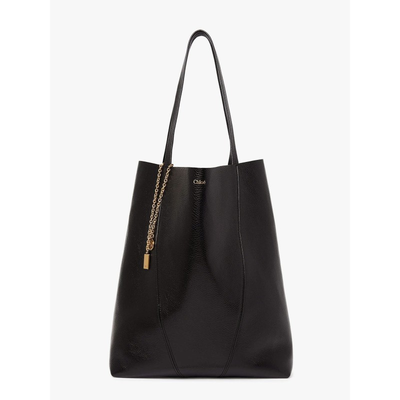 Chloé Spin leather shoulder bag