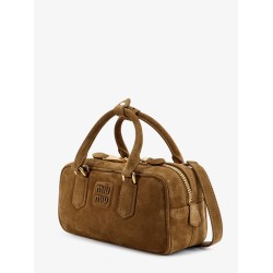 Arcadie suede shoulder bag