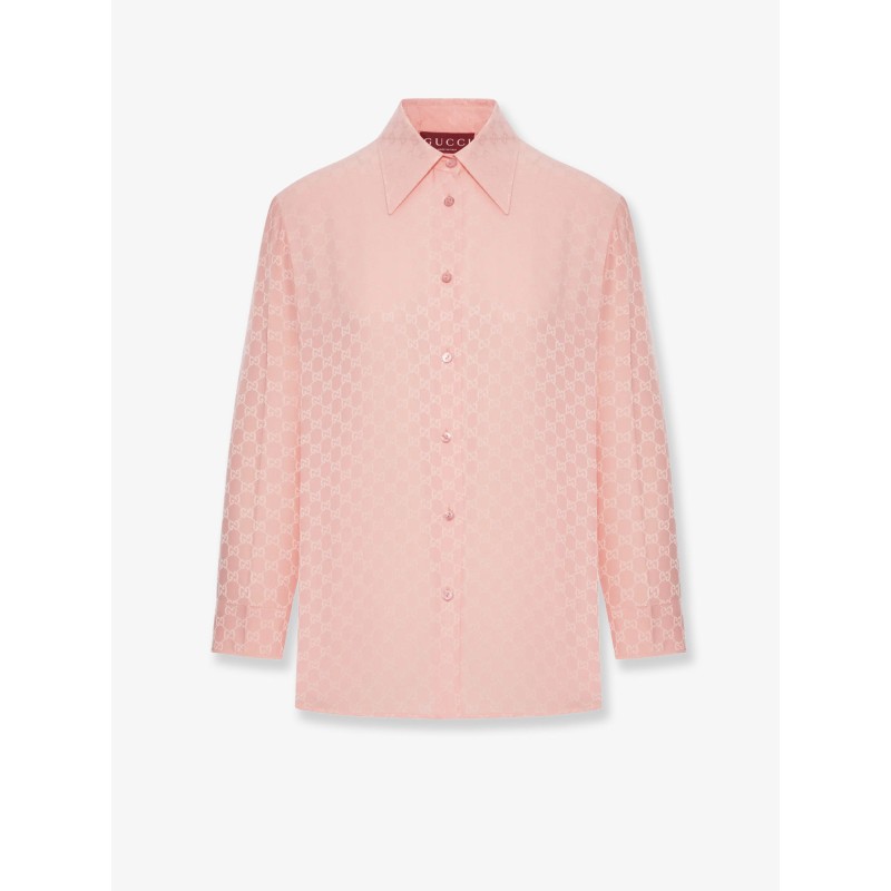 GG silk shirt