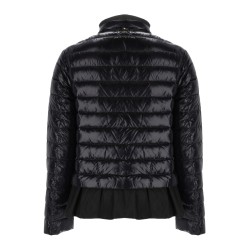 DOWN JACKET WITH RUFFLES