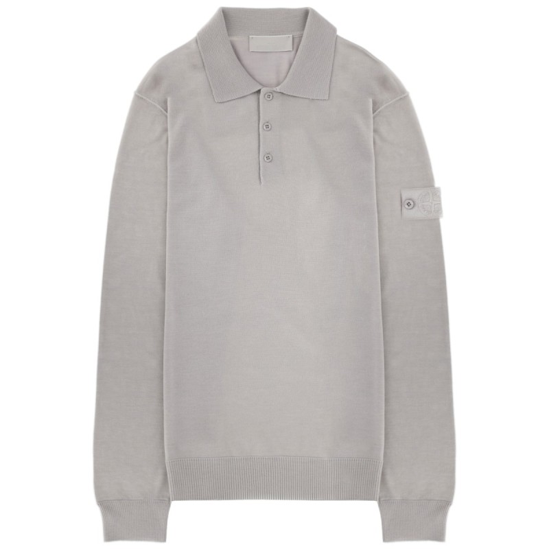 POLO WITH LOGO PATCH