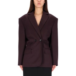 STRAIGHT WOOL BLAZER