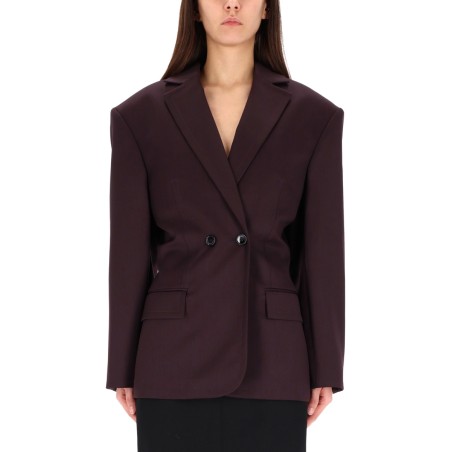 STRAIGHT WOOL BLAZER