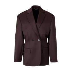 STRAIGHT WOOL BLAZER