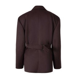 STRAIGHT WOOL BLAZER