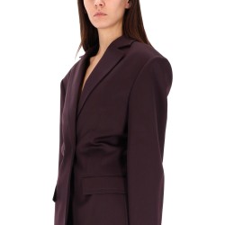 STRAIGHT WOOL BLAZER