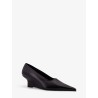 Sharp Wedge leather pumps