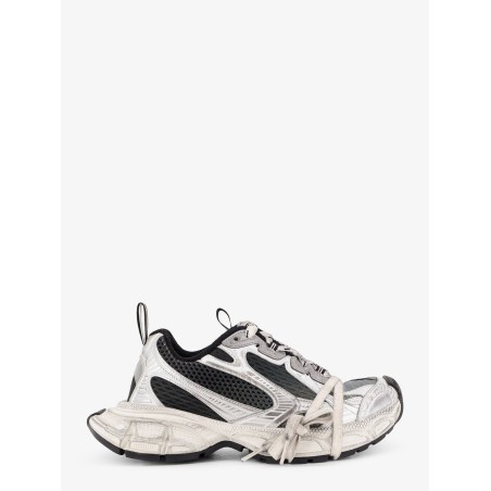 3XL Gradient mesh sneakers with used effect