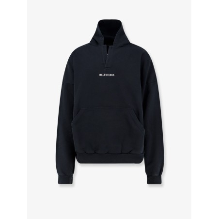 Cotton hooded sweatshirt