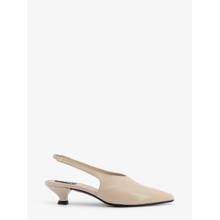 Eros leather slingback decolleté