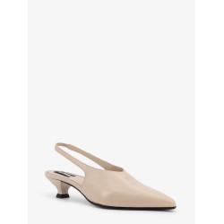 Eros leather slingback decolleté