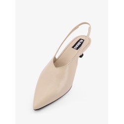 Eros leather slingback decolleté