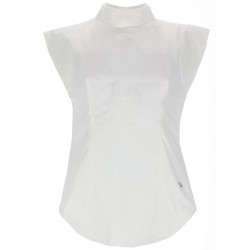 SLEEVELESS INVERTED SHIRT