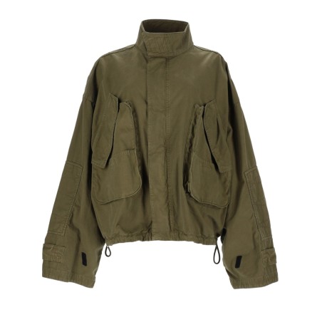 BOMBER JACKET WITH POCKETS AND DRAWSTRING