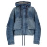 COTTON DENIM CARGO JACKET