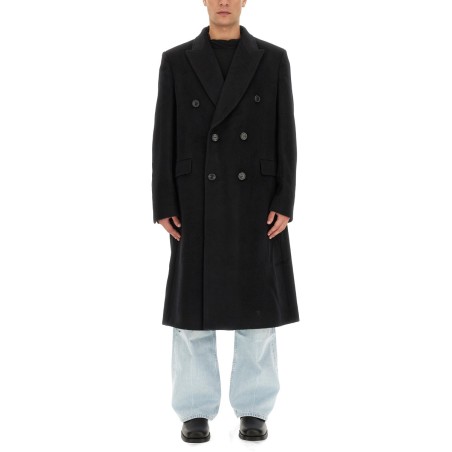 DOUBLE-BREASTED COAT "WHALE"