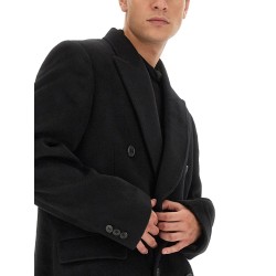 DOUBLE-BREASTED COAT "WHALE"