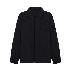 JACKET WITH LOGO PATCH