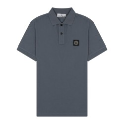 POLO WITH LOGO PATCH