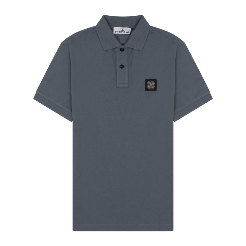 POLO WITH LOGO PATCH