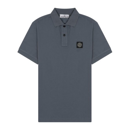 POLO WITH LOGO PATCH