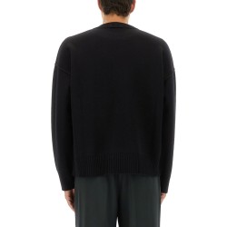 MAGLIA IN LANA CON LOGO