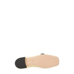 "MARY-JANE PRESHOES" BALLERINA IN KIDSKIN