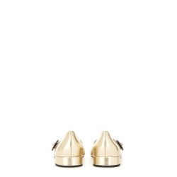 "MARY-JANE PRESHOES" BALLERINA IN KIDSKIN