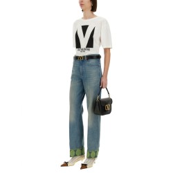 "CHEZ VALENTINO" PRINT T-SHIRT
